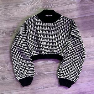Cropped sweater